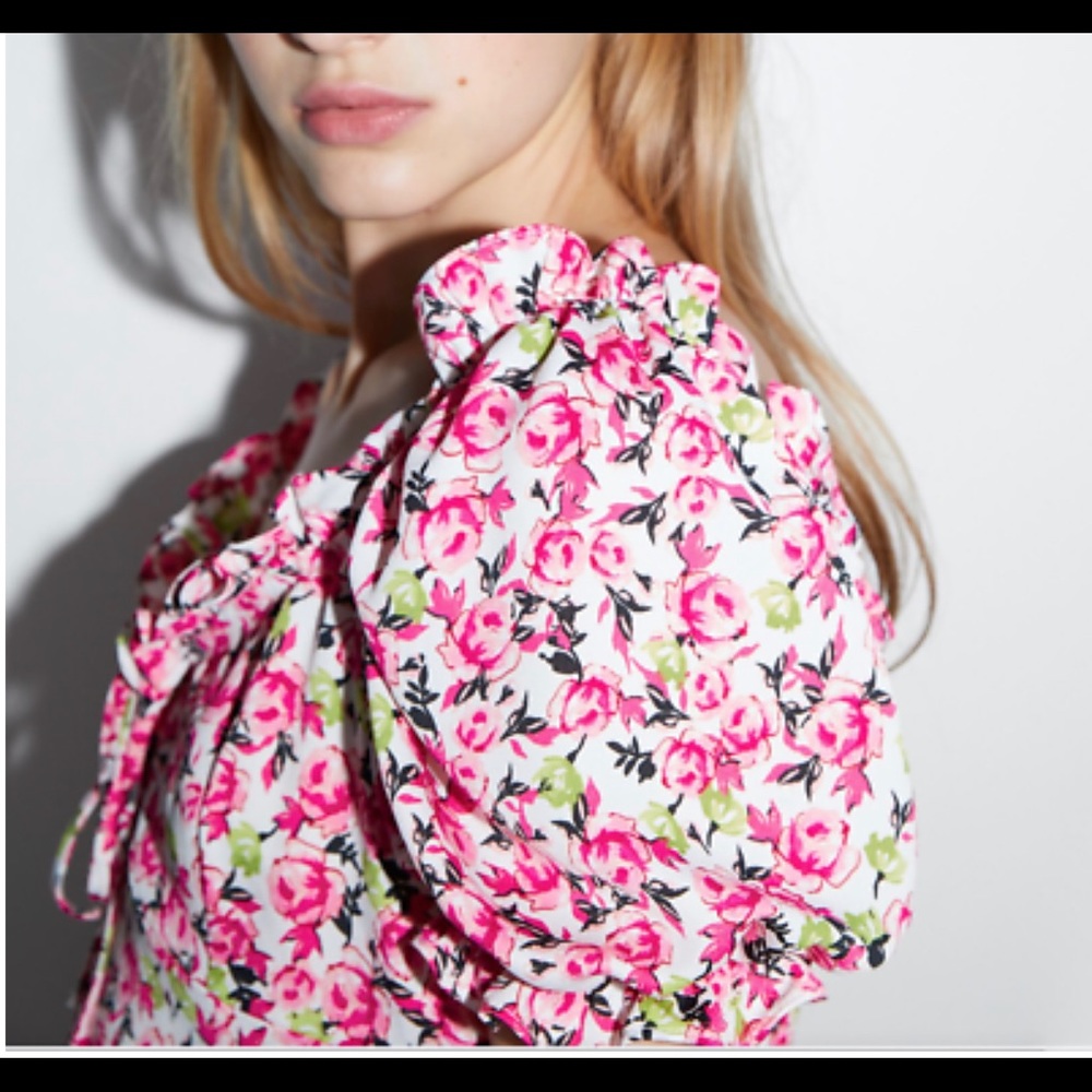 Zara floral top